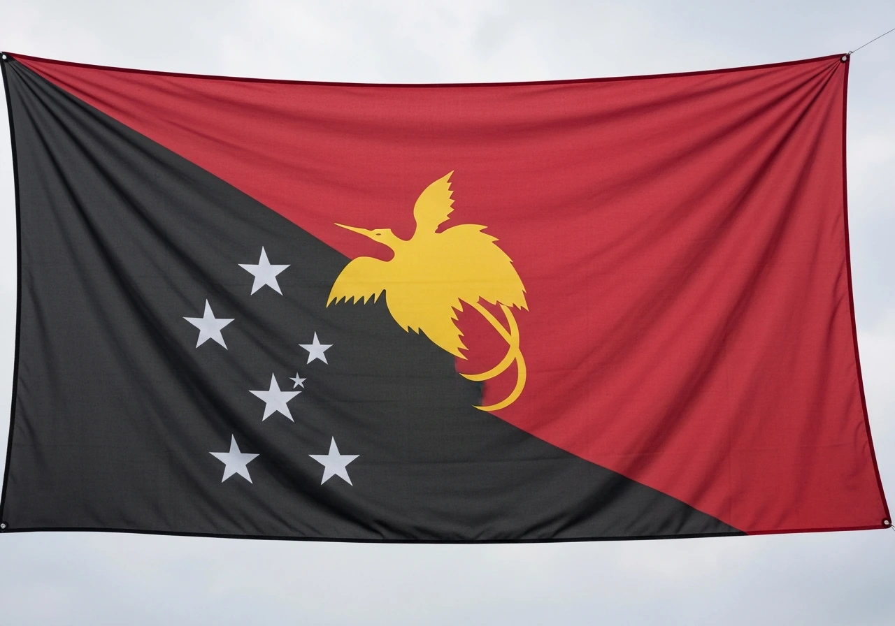 Which Nation’s Flag Features a Bird of Paradise?