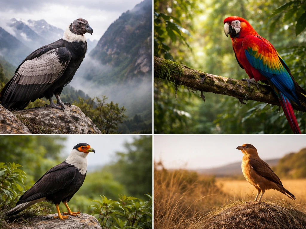 What Is the National Bird of South America? Answers by Country